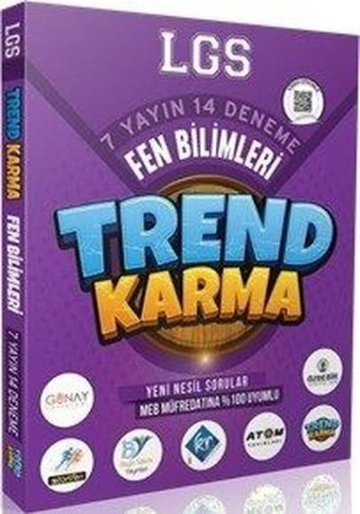 Trend Karma LGS Fen Bilimleri Denemeleri Kolektif