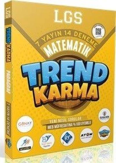 Trend Karma LGS Matematik Denemeleri Kolektif