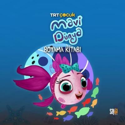 TRT Çocuk - Mavi Dünya Boyama Kitabı