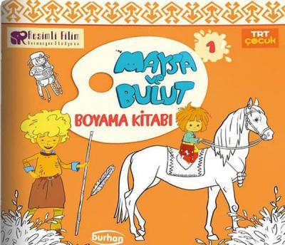TRT Çocuk Maysa ve Bulut Boyama Kitabı - 1 Kolektif