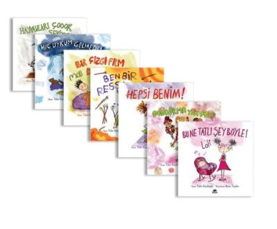 Tülin Kozikoğlu Lili ve Yedi Çocuğu Seti - 7 Kitap Takım Tülin Kozikoğ