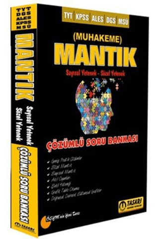 DGS ALES KPSS TYT MSÜ Sayısal Sözel Mantık Çözümlü Soru Bankası Özgen 