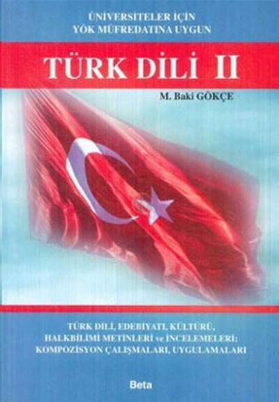 Türk Dili 2 %5 indirimli M. Baki Gökçe