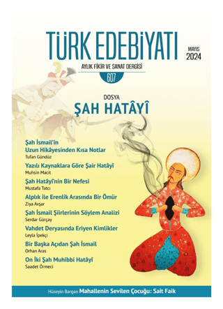Türk Edebiyatı Aylık Fikir ve Sanat Dergisi 607 - Mayıs 2024