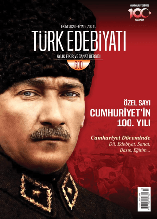 Türk Edebiyatı Dergisi Sayı: 600 Ekim 2023