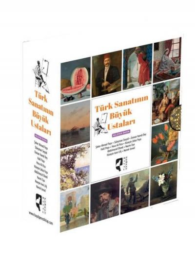 Türk Sanatının Büyük Ustaları Seti - 10 Kitap Takım - Kutulu Nilüfer Ö