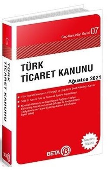 Türk Ticaret Kanunu Eylül 2020 Celal Ülgen