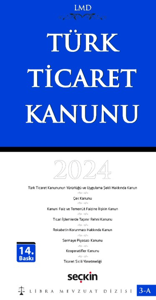 Türk Ticaret Kanunu - LMD–3A (Ciltli)