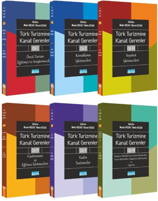 Türk Turizmine Kanat Gerenler Cilt 1 - 2 - 3 - 4 - 5 - 6 (Ciltli)