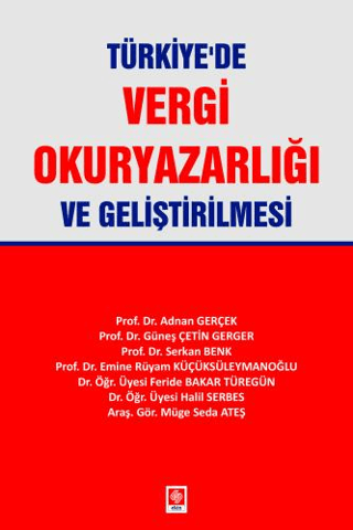 Türkiye'de Vergi Okuryazarlığı ve Geliştirilmesi Adnan Gerçek