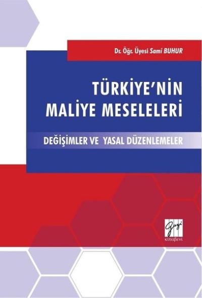 Türkiye'nin Maliye Meseleleri Sami Buhur