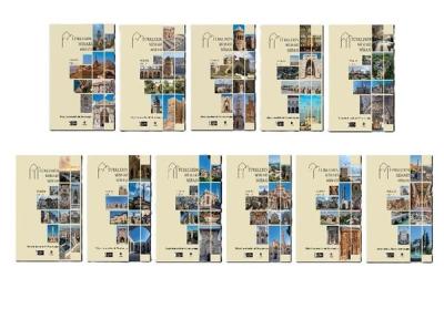 Türklerin Mimari Mirası Türkiye Seti - 11 Kitap Takım (Ciltli)