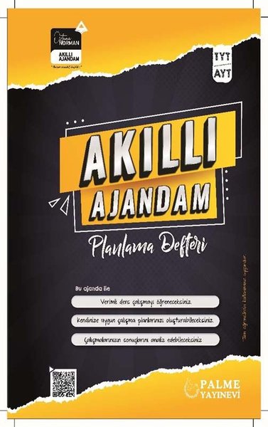 TYT-AYT Akıllı Ajandam Planlama Defteri