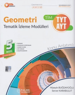 TYT AYT Geometri TİM Tematik İzleme Modülleri Konu Anlatımlı