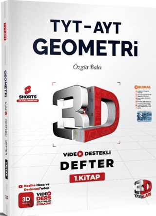 TYT AYT Geometri Video Destekli Defter