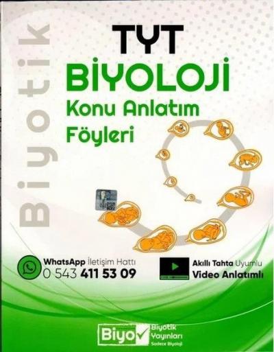 TYT Biyoloji Konu Anlatım Föyü