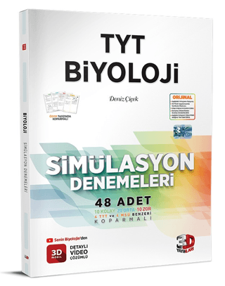 TYT Biyoloji Simülasyon Denemeleri Detaylı Video Çözümlü