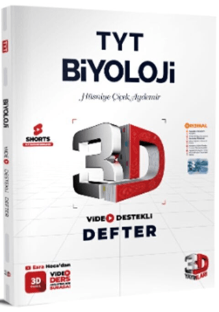 TYT Biyoloji Video Destekli Defter 2024 Hüsniye Çiçek Aydemir
