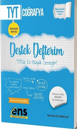 TYT Coğrafya Destek Defterim