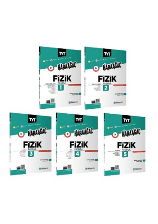 TYT Fizik Fasikül Karaağaç Konu Özetli Soru Bankası 5'li Set
