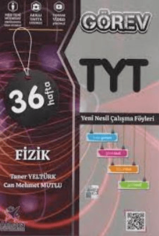 YKS TYT Fizik Yeni Nesil Çalışma Föyleri 36 Hafta Can Mehmet Mutlu