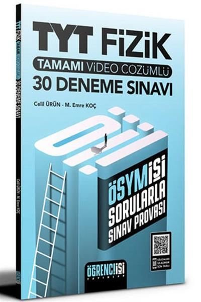TYT Fizik Tamamı Video Çözümlü 30 Deneme Sınavı Kolektif