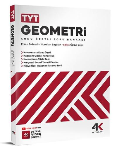 TYT Geometri Konu Özetli Soru Bankası