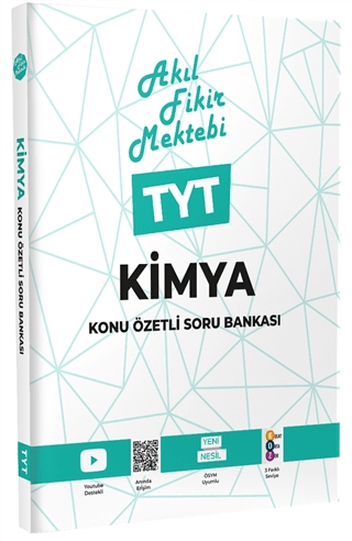 TYT Kimya Konu Özetli Soru Bankası