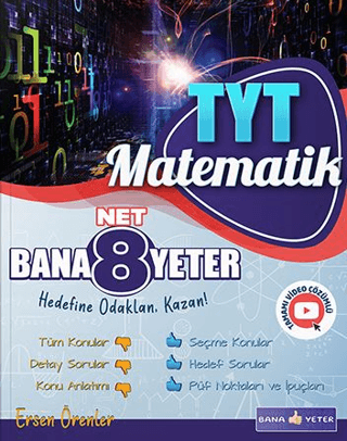TYT Matematik 8 Net Bana Yeter