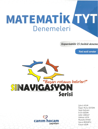 TYT Sınavigasyon Serisi Matematik Koparılabilir 15 Fasikül Deneme