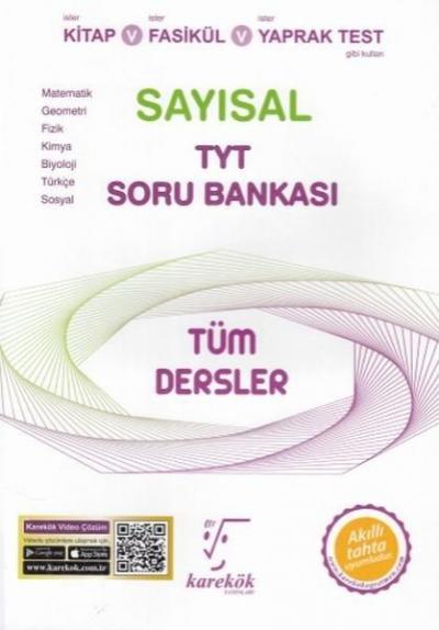 TYT Sayısal Tüm Dersler Soru Bankası Murat Kalelioğlu