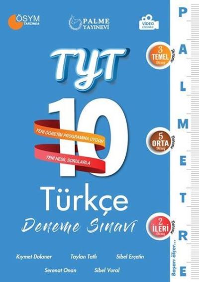 2021 TYT 10 Türkçe Deneme Sınavı Kıymet Dolaner