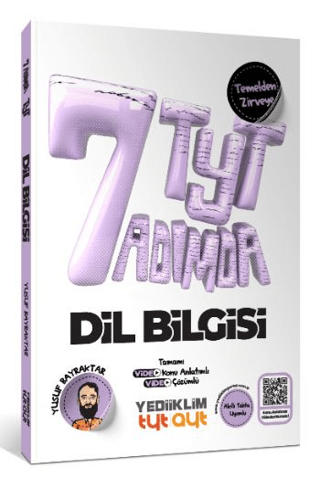 TYT Yedi Adımda Temel Dil Bilgisi Video Konu Anlatımlı Video Çözümlü Soru Bankası