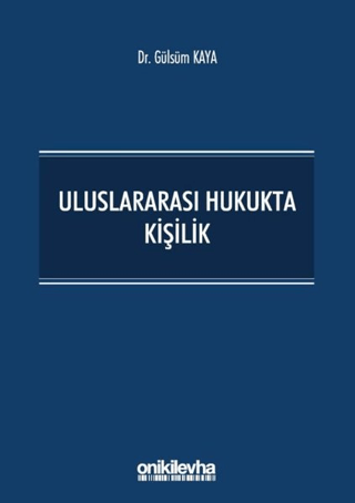 Uluslararası Hukukta Kişilik