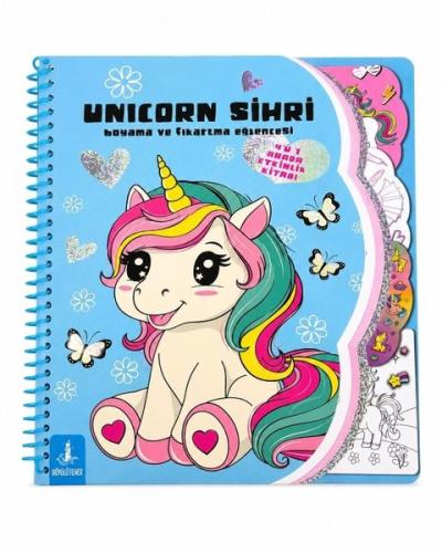 Unicorn Sihri - Boyama ve Çıkartma Eğlencesi Kolektif