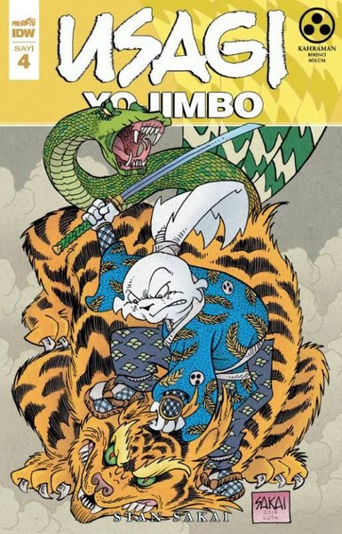 Usagi Yojimbo Sayı: 4 Stan Sakai