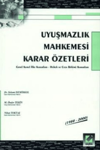 Uyuşmazlık Mahkemesi Karar Özetleri