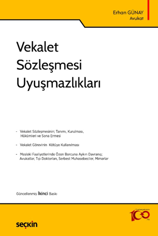 Vekalet Sözleşmesi Uyuşmazlıkları