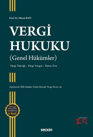Vergi Hukuku (Genel Hükümler) Vergi Tekniği - Vergi Yargısı - Kamu İcra