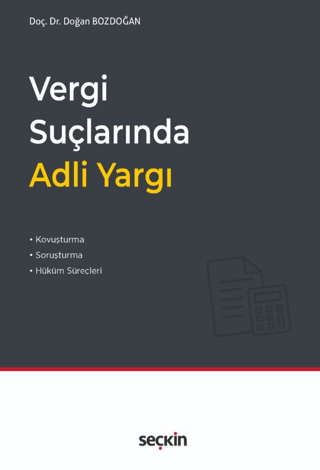 Vergi Suçlarında Adli Yargı