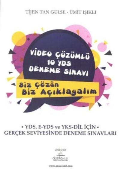 Video Çözümlü 10 YDS Deneme Sınavı Tijen Tan Gülse