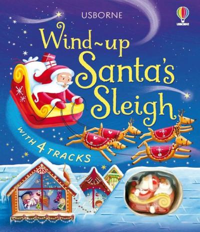 Wind-Up Santa's Sleigh (Ciltli) Fiona Watt