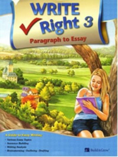 Write Right Paragraph to Essay 3 with Workbook J. K. Johnson