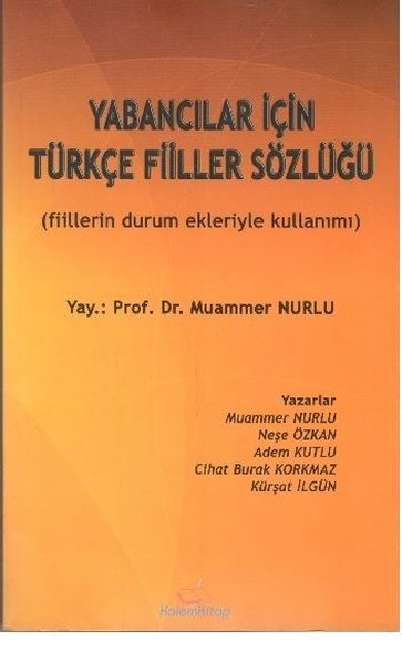 Yabancılar İçin Türkçe Fiiler Sözlüğü