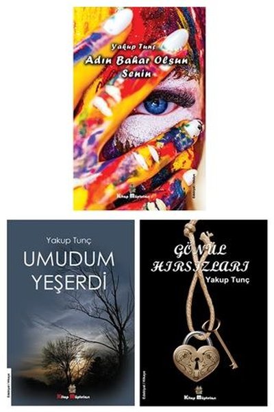 Yakup Tunç Roman - Hikaye Kitapları Seti-3 Kitap Takım Yakup Tunç
