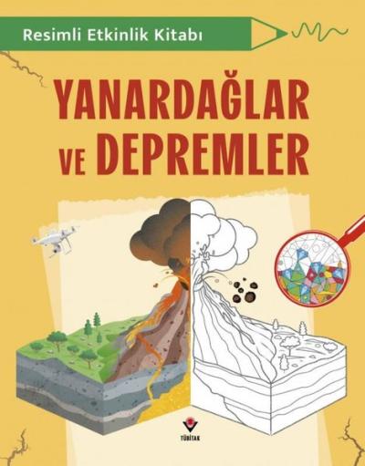 Yanardağlar ve Depremler - Resimli Etkinlik Kitabı Tom Jackson