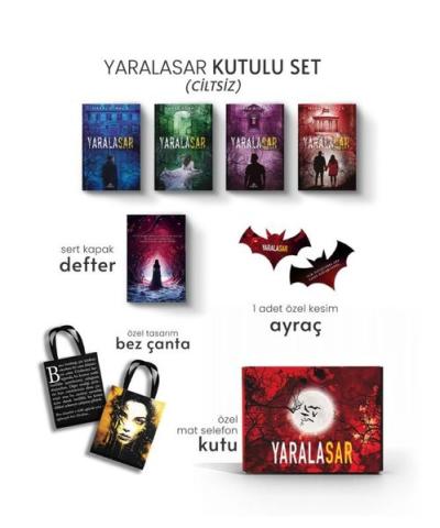 Yaralasar Hediyeli Seti - 4 Kitap Takım Maral Atmaca