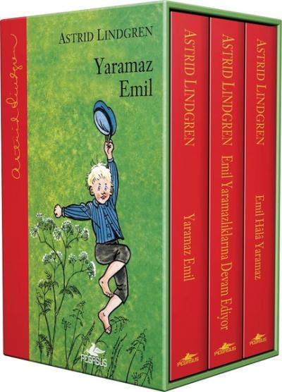 Yaramaz Emil Serisi-3 Kitap Takım Kutulu (Ciltli) Astrid Lindgren