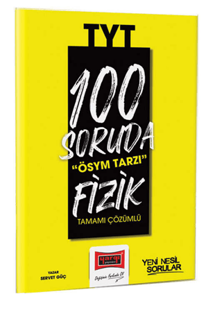 Yargı Yayınları 2023 100 Soruda ÖSYM Tarzı TYT Fizik Tamamı Çözümlü Soru Bankası