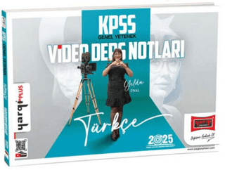 Yargı Yayınları 2025 KPSS Genel Yetenek Türkçe Video Ders Notları